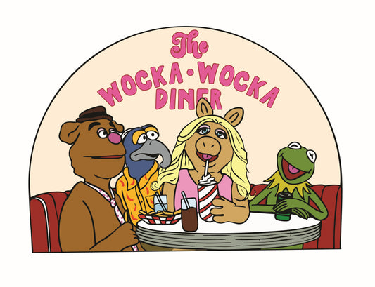 2.75 INCH MUPPETS WOCKA WOCKA DINER (BY JACKIE)- LIMITED EDITION 50