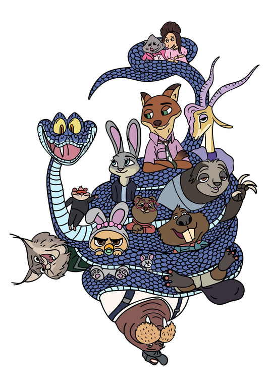 Zootopia 2 Crew 3 " Limited Edition 50